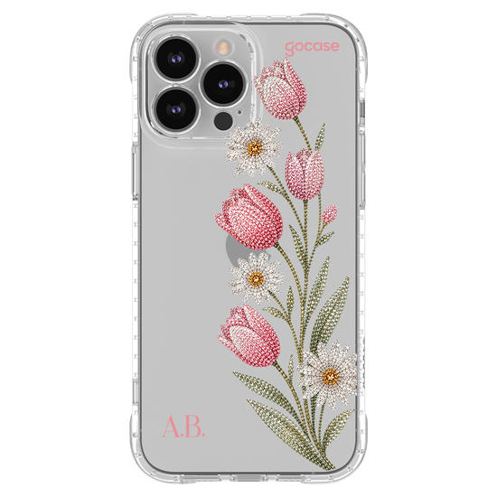 Ramos Laterais - Tulipa Cravejada