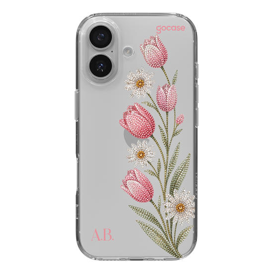  Ramos Laterais - Tulipa Cravejada