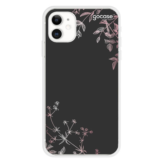 Rosé Branch Glitter Phone Case