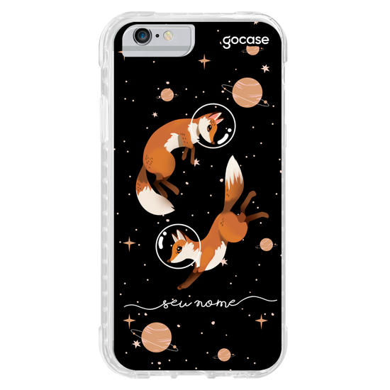 Capinha para celular Raposas Espaciais