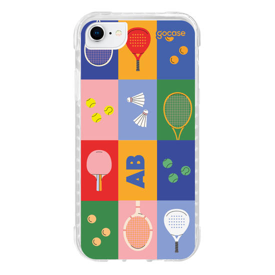 Capinha para celular  Raquetes Coloridas