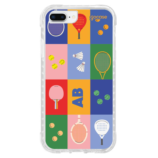 Capinha para celular  Raquetes Coloridas