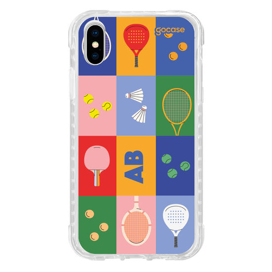 Capinha para celular  Raquetes Coloridas