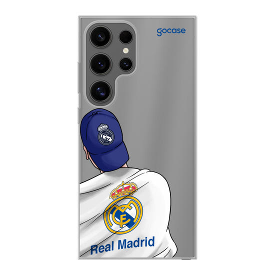 Real Madrid - Fan Guy with Flag Phone Case