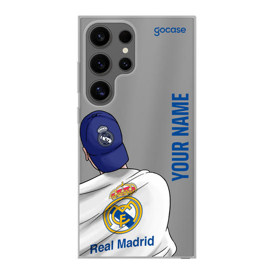 Real Madrid - Fan Guy with Flag Phone Case