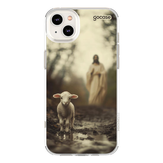 Capinha para celular  Realistic Jesus and Sheep