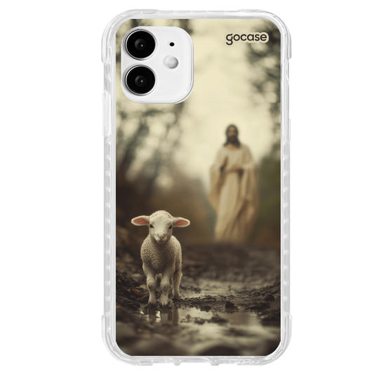 Capinha para celular  Realistic Jesus and Sheep