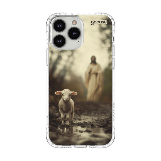 Capinha para celular  Realistic Jesus and Sheep