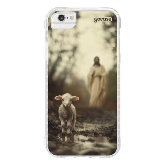 Capinha para celular  Realistic Jesus and Sheep