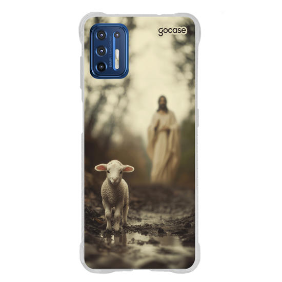 Capinha para celular  Realistic Jesus and Sheep