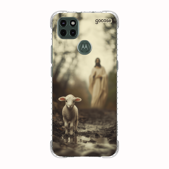 Capinha para celular  Realistic Jesus and Sheep