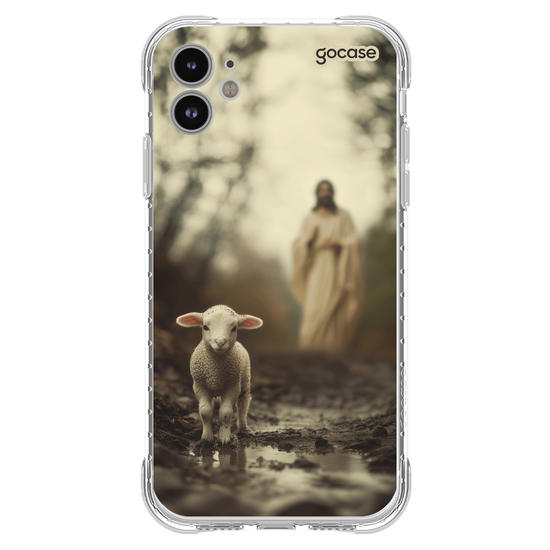 Capinha para celular  Realistic Jesus and Sheep