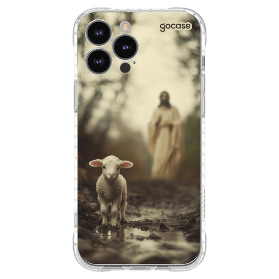 Capinha para celular  Realistic Jesus and Sheep