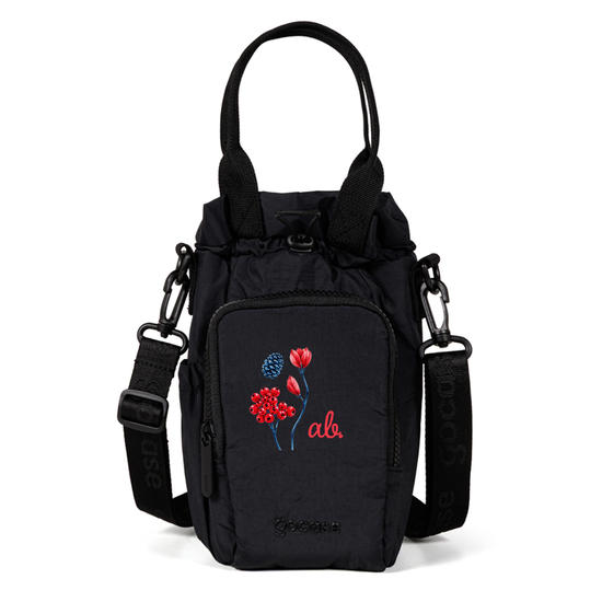 Bolsa de Garrafa Puffer -  Red and Blue Winter