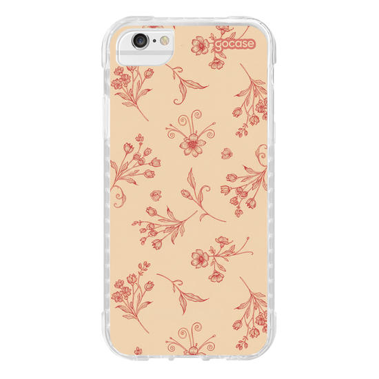 Capinha para celular  Red & Beige