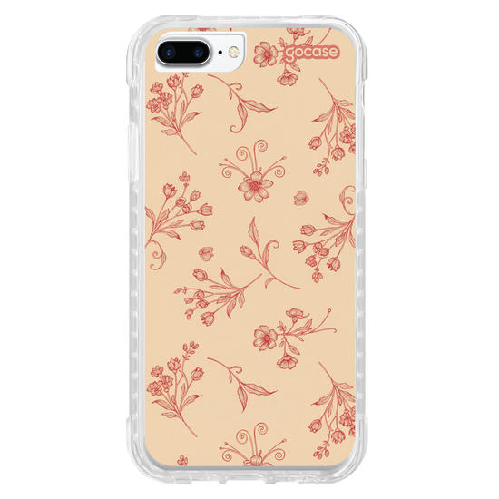 Capinha para celular  Red & Beige