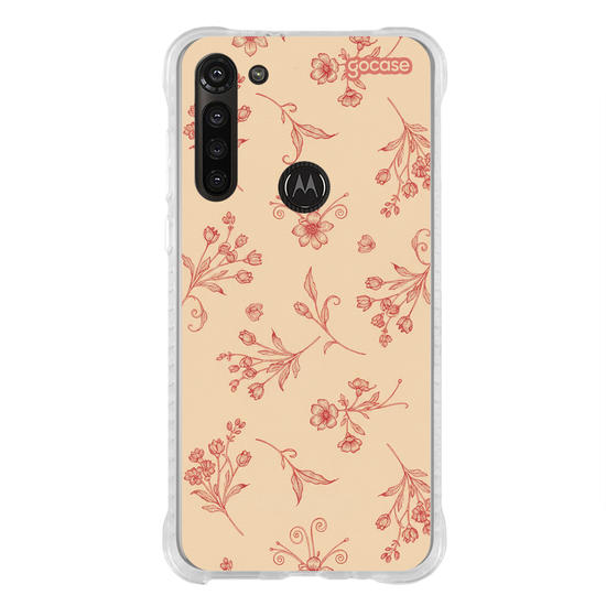 Capinha para celular  Red & Beige