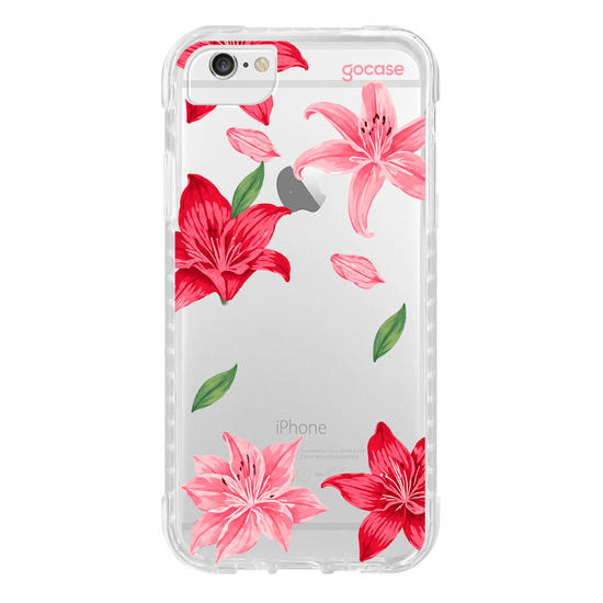Capinha para celular  Red Blossom