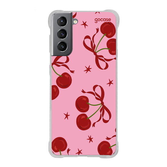 Capinha para celular  Red Cherrys
