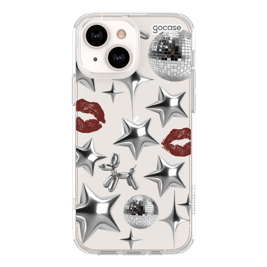 Capinha para celular Red Disco