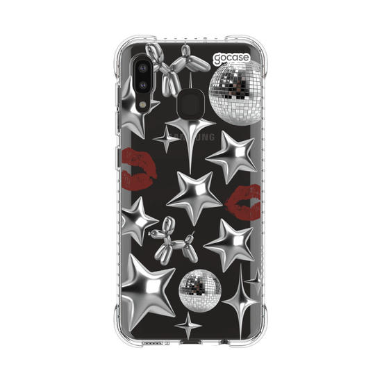 Capinha para celular  Red Disco