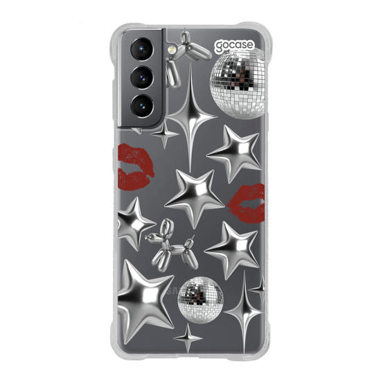 Capinha para celular  Red Disco