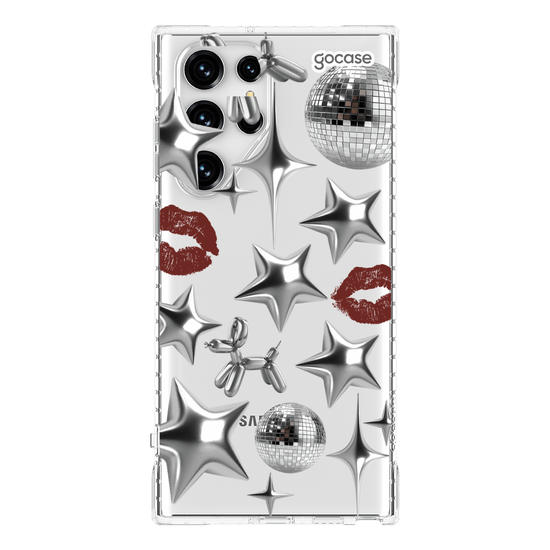 Capinha para celular  Red Disco