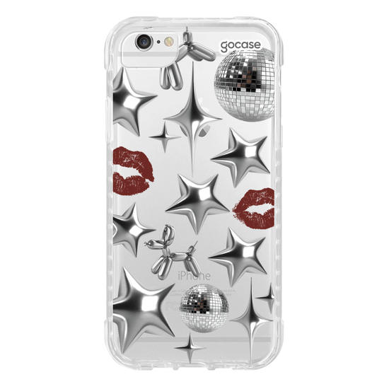 Capinha para celular  Red Disco
