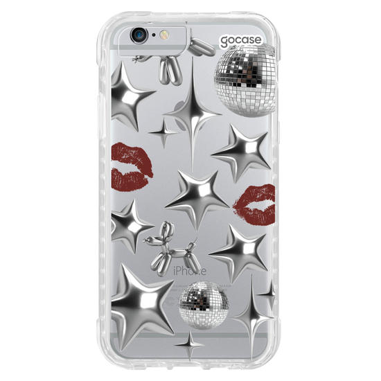 Capinha para celular  Red Disco