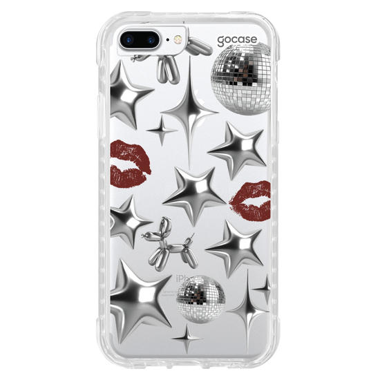 Capinha para celular  Red Disco