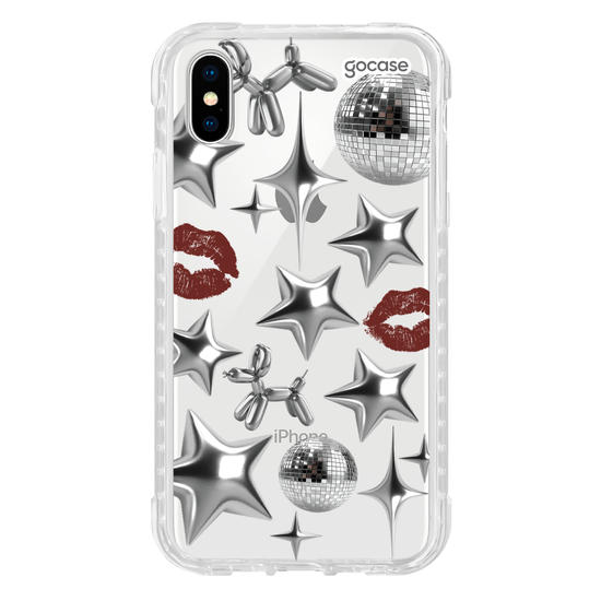 Capinha para celular  Red Disco