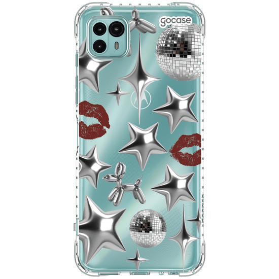 Capinha para celular  Red Disco