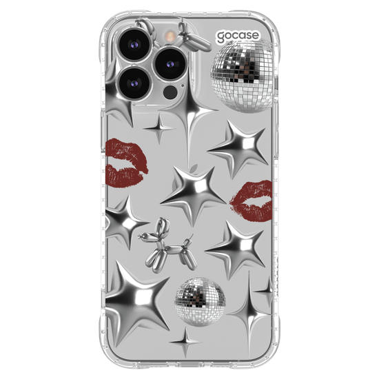Capinha para celular  Red Disco