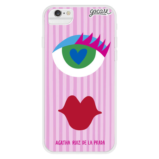 Red lips Phone Case