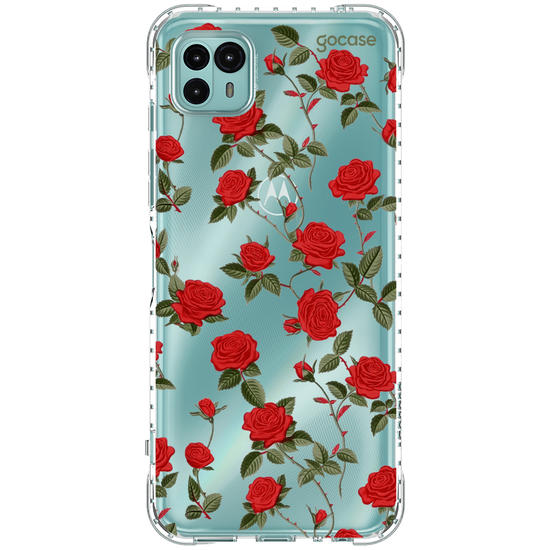 Capinha para celular  Rosas Vermelhas Pattern