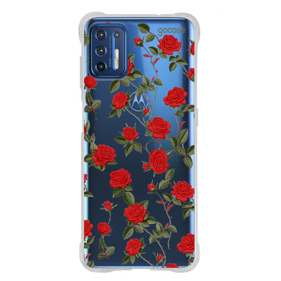 Capinha para celular  Rosas Vermelhas Pattern