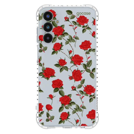 Capinha para celular  Rosas Vermelhas Pattern