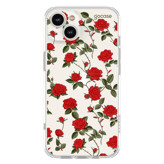 Capinha para celular  Rosas Vermelhas Pattern