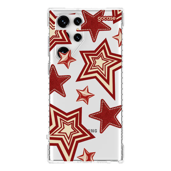 Capinha para celular  Red Stars