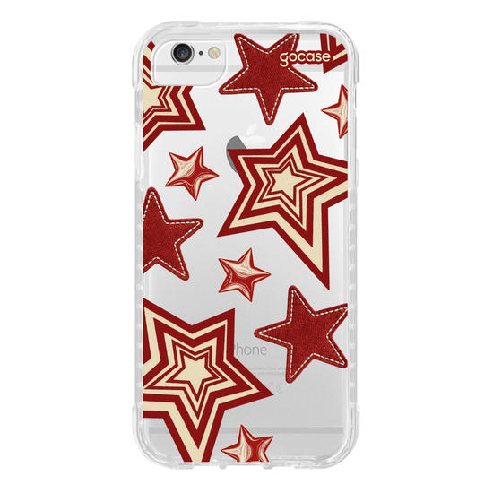 Capinha para celular  Red Stars