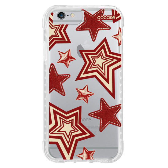 Capinha para celular  Red Stars