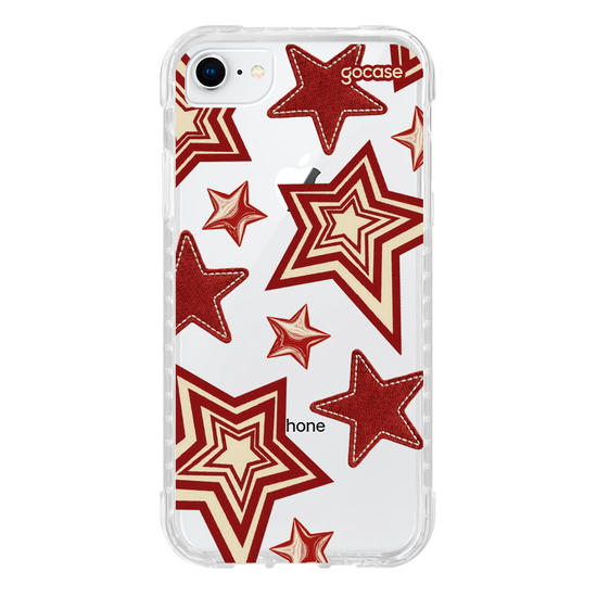 Capinha para celular  Red Stars