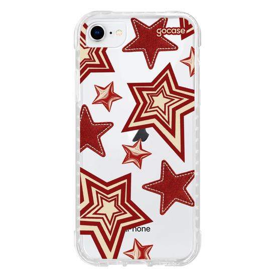 Capinha para celular  Red Stars
