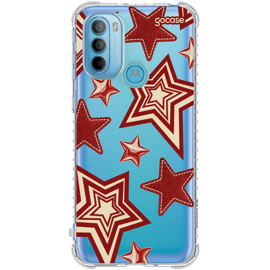 Capinha para celular  Red Stars