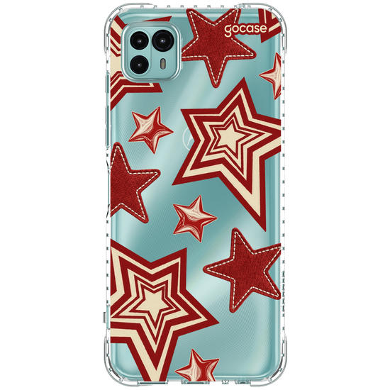 Capinha para celular  Red Stars