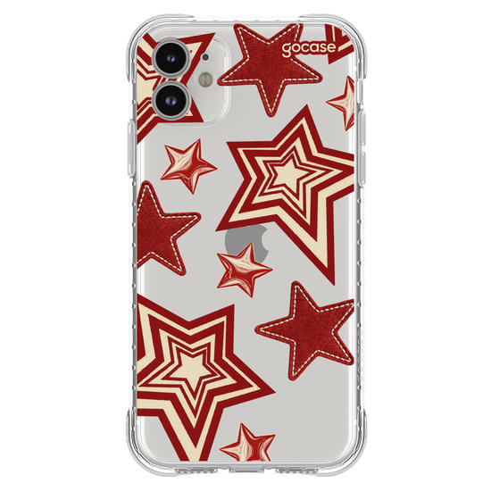 Capinha para celular  Red Stars
