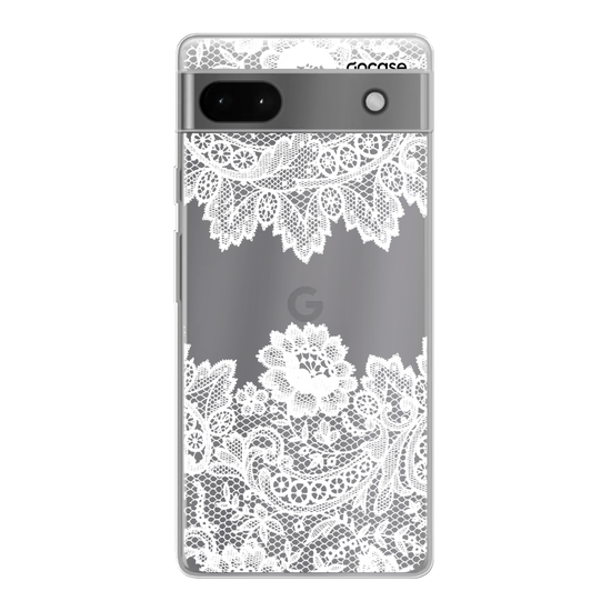 Case Lace Handwritten White Phone Case