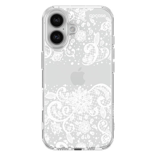 Capinha para celular Renda White