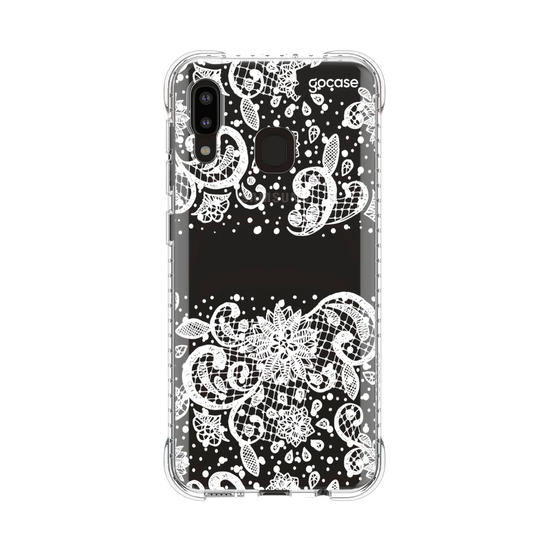 Capinha para celular Renda White