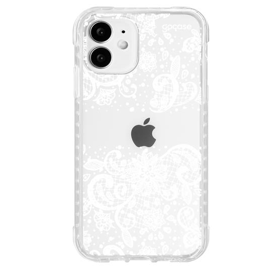 Capinha para celular Renda White
